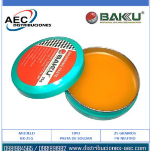 PASTA O CREMA PARA SOLDAR DE 25 GRAMOS MARCA BAKU